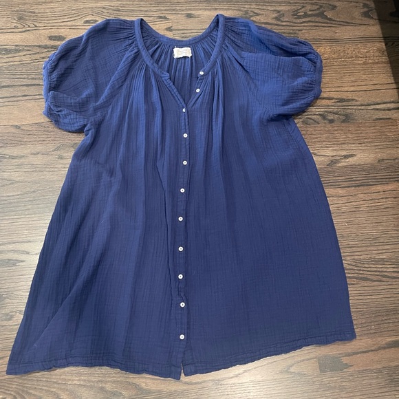 9SEED Sifrios Mini Dress in Navy - Picture 2 of 6